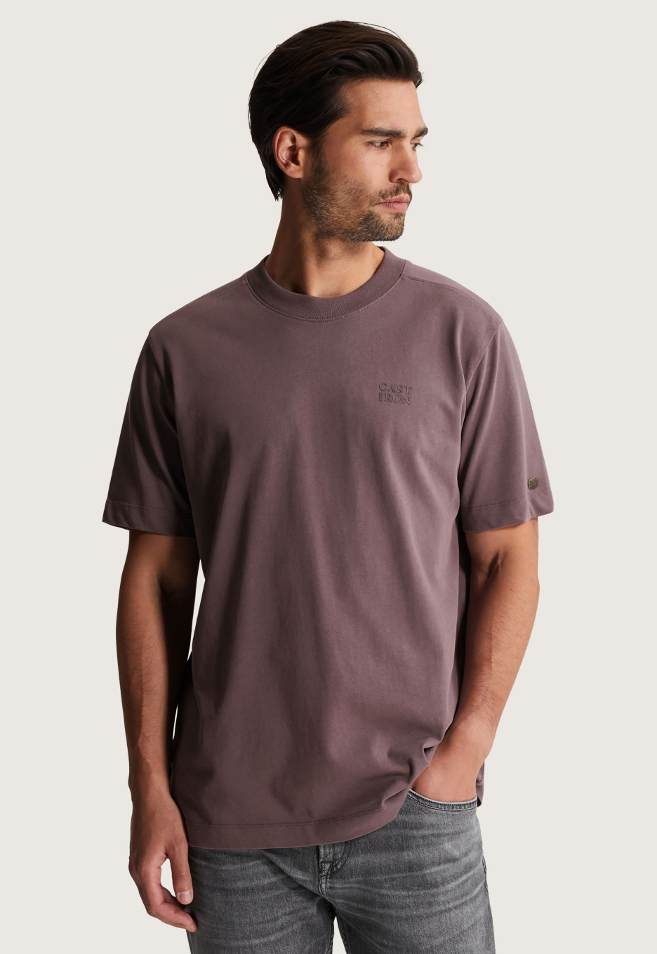 Cast Iron Single Jersey T-shirt