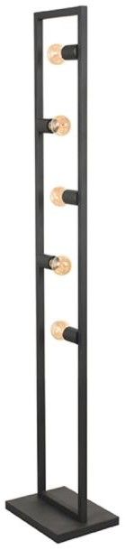 Vloerlamp Zwart MT-2366 Quadrato B35 x D25 cm
