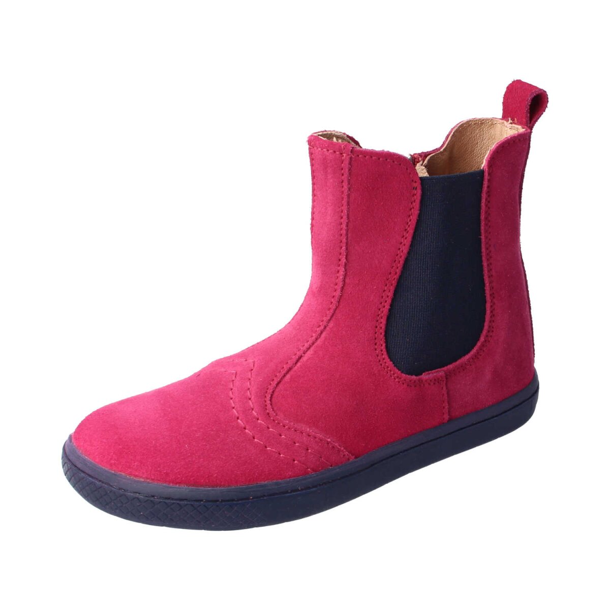 42010-6 pink CHELSEA-CITY velours zipper Weite/W