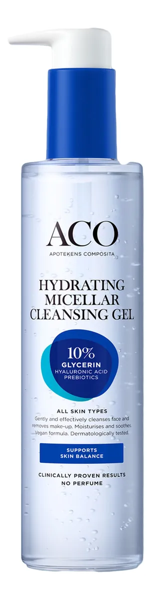 ACO Hydrating Micellar Cleansing Gel - 200 ml.