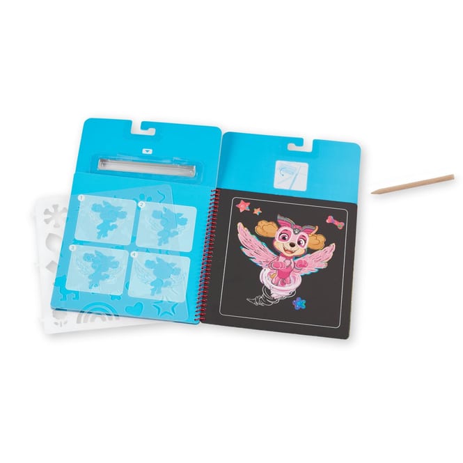 Paw Patrol - Scratch Art® - Kratzmalbuch mit Stift - Skye