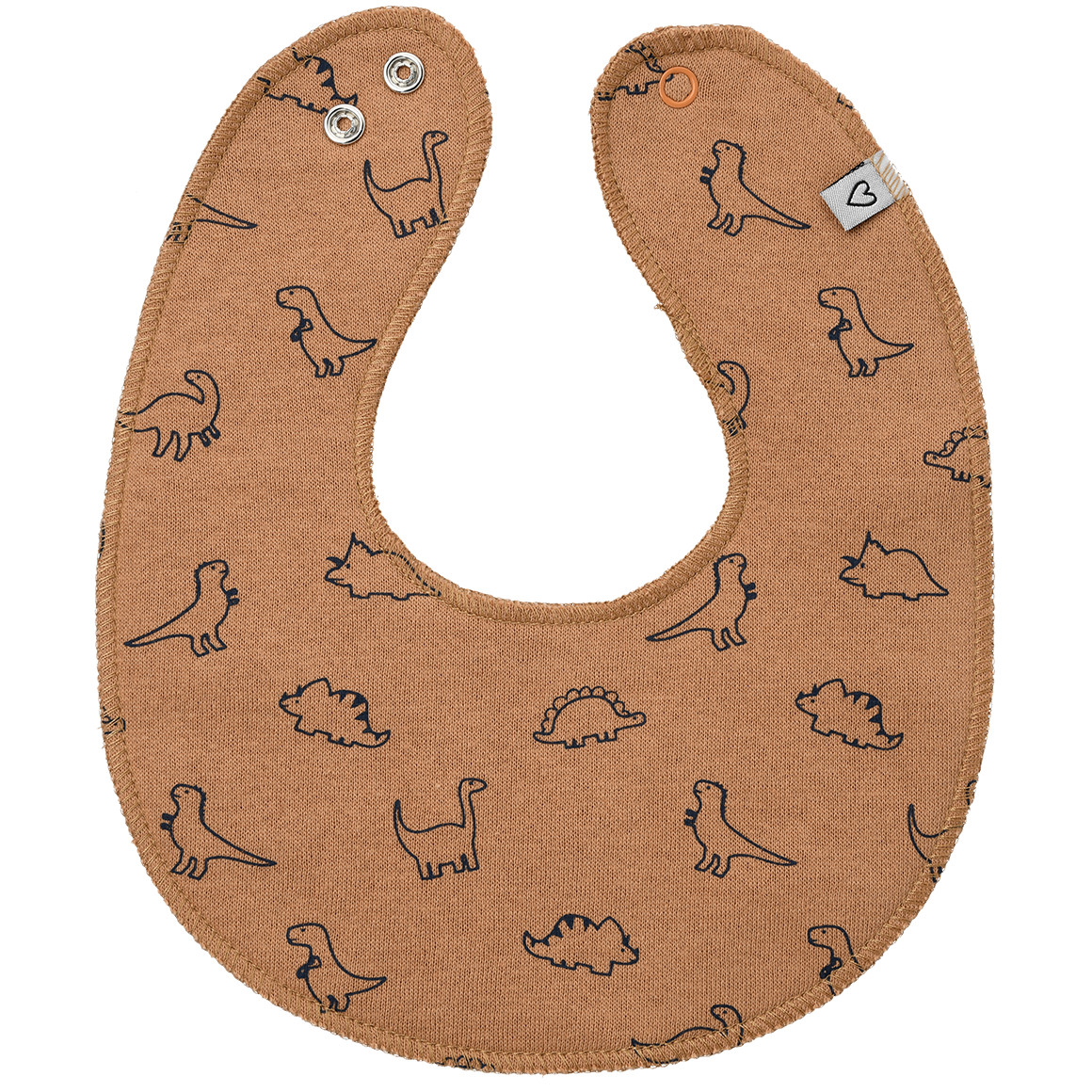 Topomini Baby Bandana mit Print hellbraun