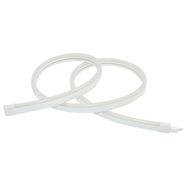 Ruban lumineux à piles Mendana LED intégrée blanc neutre IP20 150lm 5W L.100cm blanc GoodHome