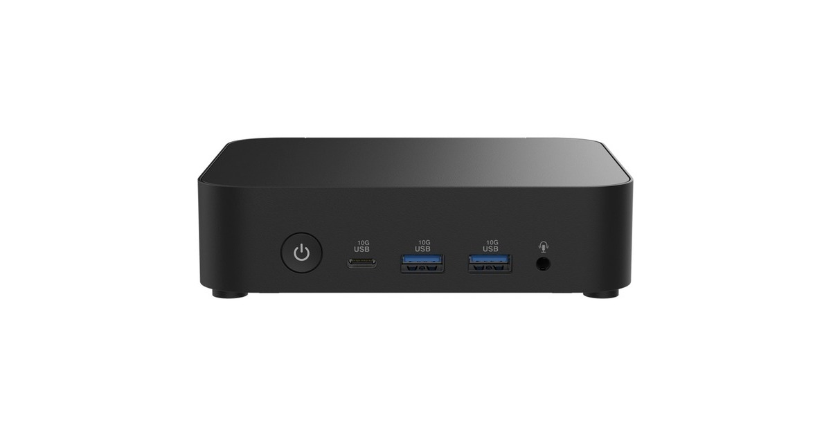 ASUSNUC 14 Essential Slim Kit RNUC14MNK2500002 barebone  (Zwart | zonder besturingssysteem)