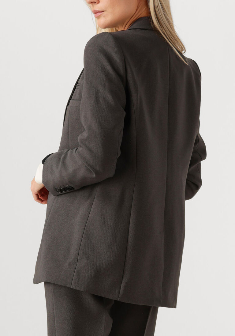 donkergrijze haute l'amitié blazer emerald single blazer