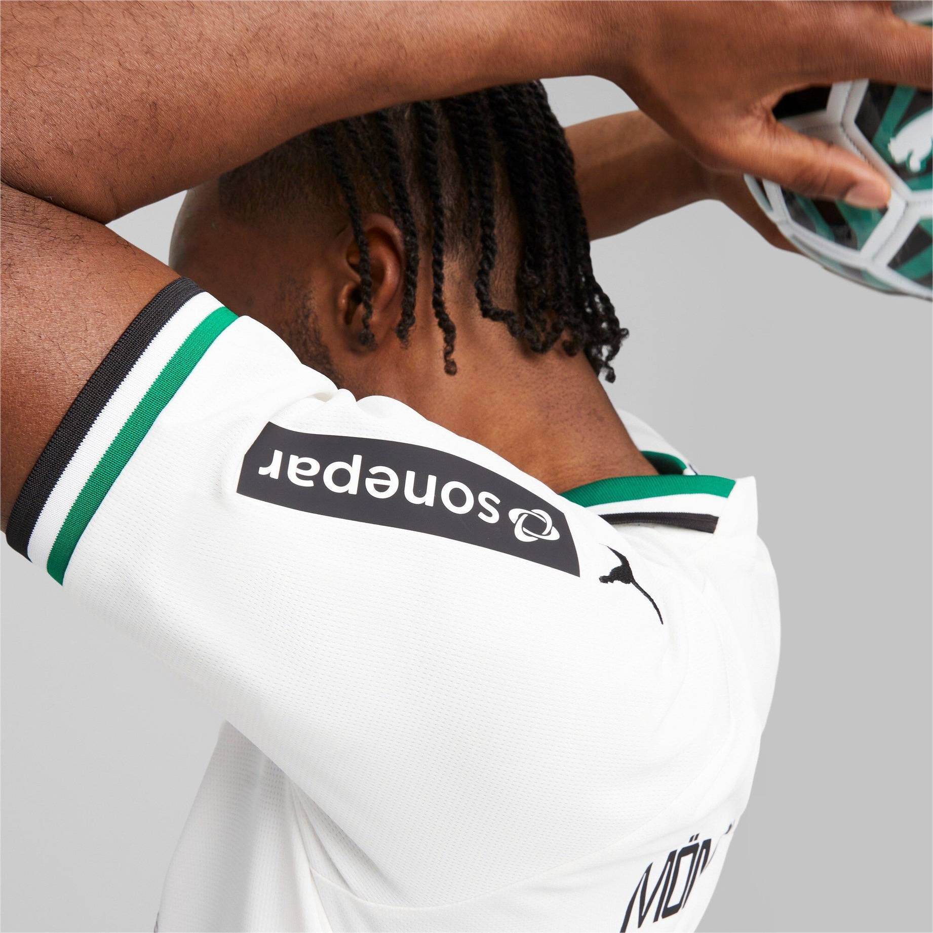 Puma| Herren Fußballtrikot BMG HOME JERSEY REPLICA