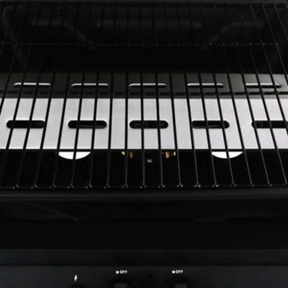 vidaXL - Barbecue - Zwart - Staal