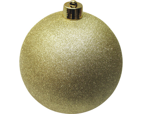 Grote XXL kerstbal Lafiora Ø 30 cm goud glitter