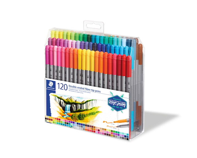 Tusj Dobbel spiss Design Journey 120 stk. Staedtler