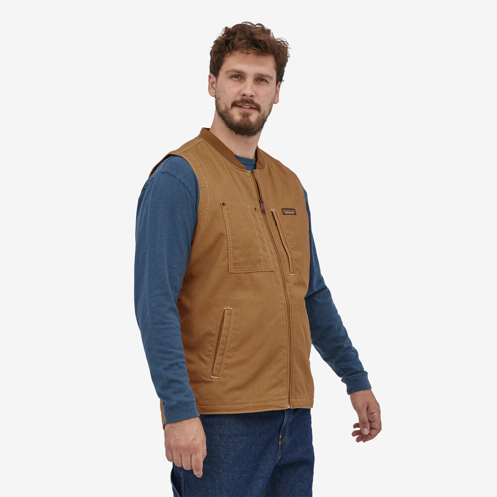 Ganzjahresweste aus Hanf-Canvas für Herren