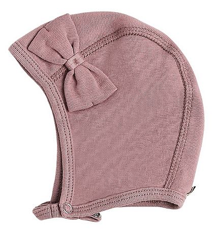Racing Kids Babymütze - Dusty Rose m. Schleife
