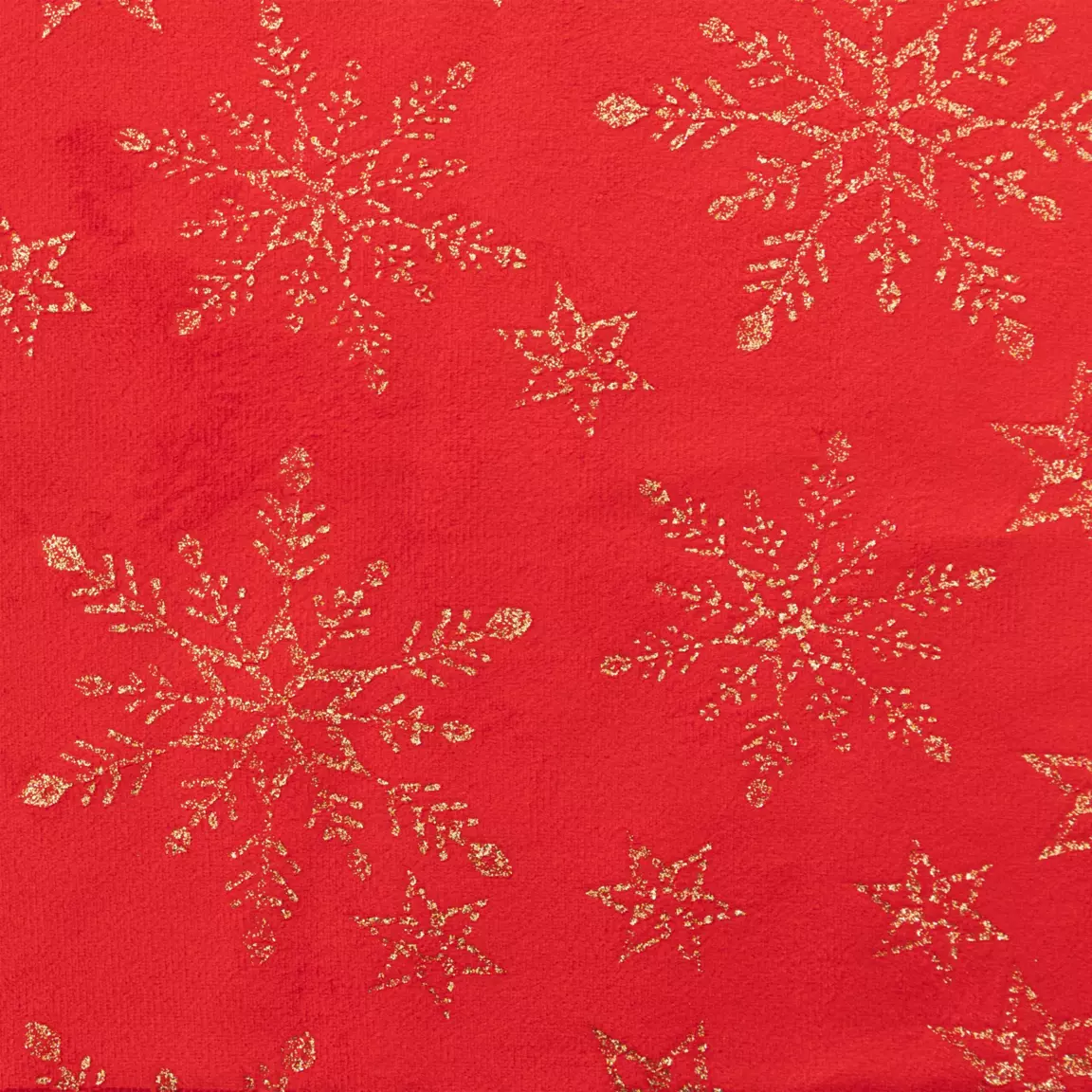 Chemin de table (300 x 28 cm) Cristaux pailletés Rouge