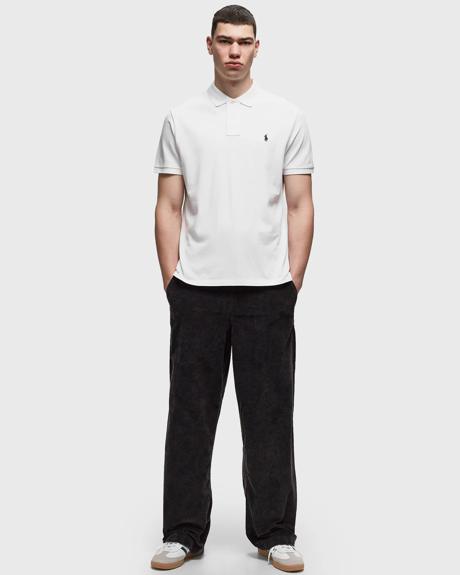 Polo Ralph Lauren Custom Slim Fit Mesh Polo Shirt
