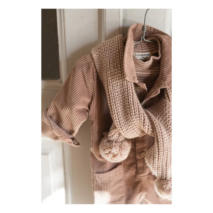 1+ in the family Echarpe Tricot Nele | Rose pâle