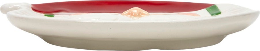 Tapasbord Santa wit D 17,5 H 1,9 cm