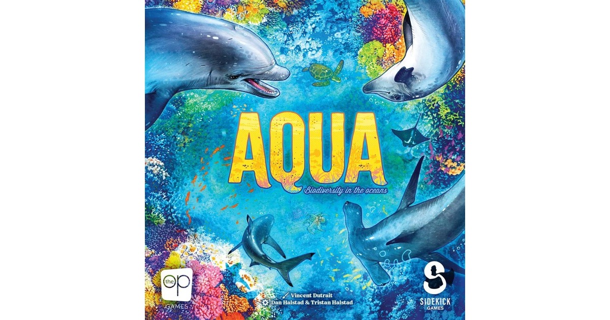 European Player NetworkAQUA: Biodiversity in the Oceans Bordspel  (Engels, 1 - 4 spelers, 30 - 45 minuten, Vanaf 8 jaar)