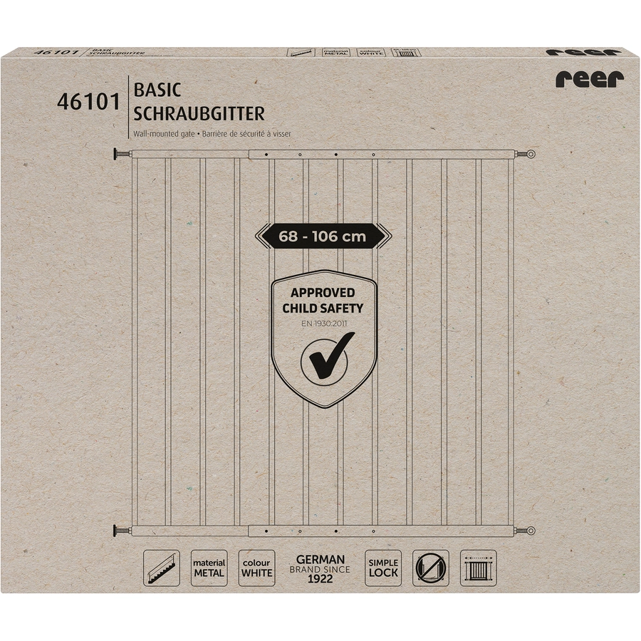 reer Schraubgitter Basic Metall