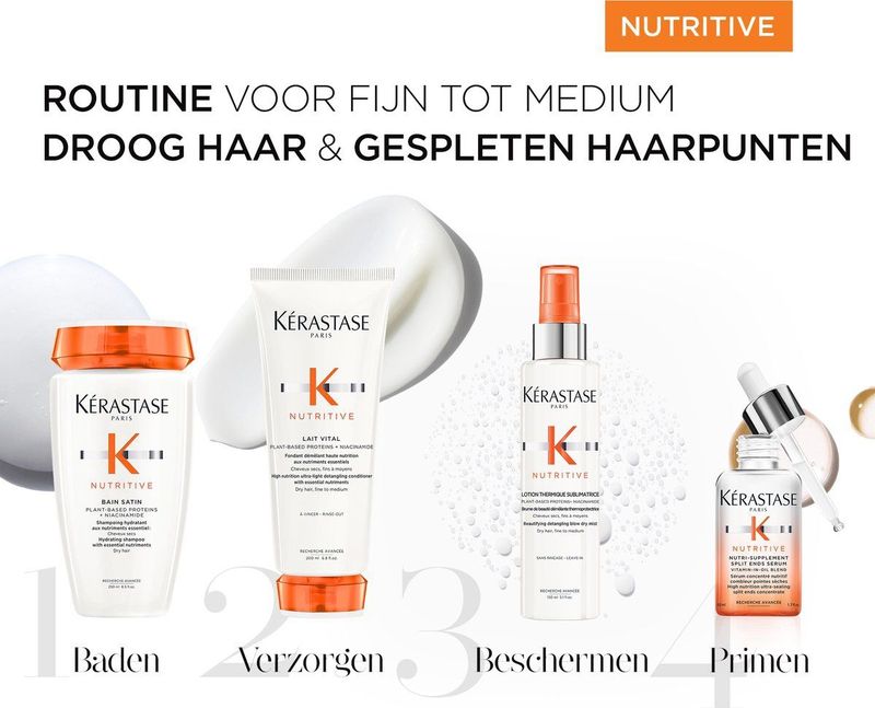 Kérastase - Nutritive Bain Satin - Voedende Shampoo - 250 ml