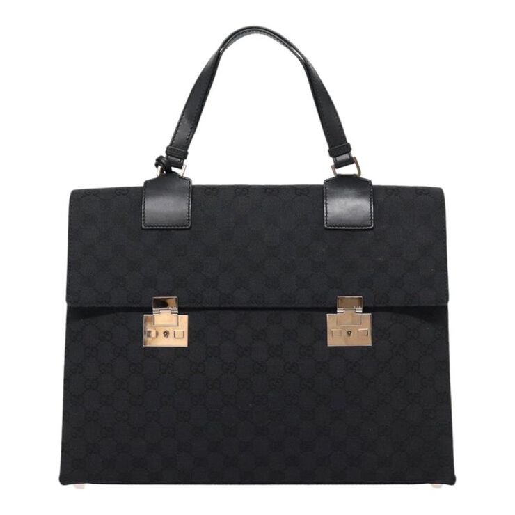 Gucci Vintage Gucci Tote Black