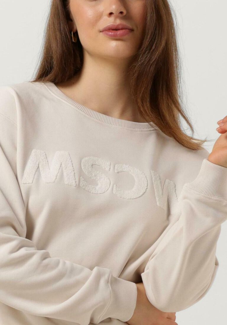 MOSCOW creme moscow sweater 62-04-logo sweat