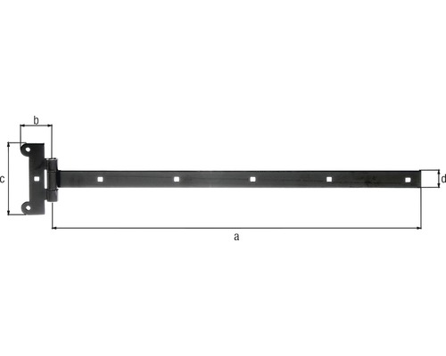 Kruisstrop 591/51x121 mm