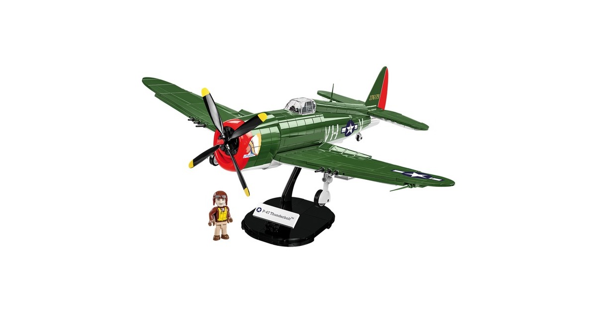 COBIHistorical Collection - P-47 Thunderbolt Constructiespeelgoed  (Schaal 1:32)
