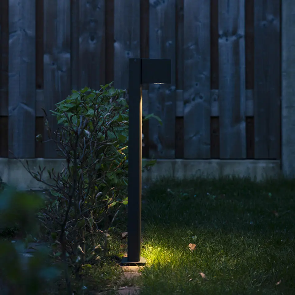 Qazqa staande buitenlampen baleno grijs gu10