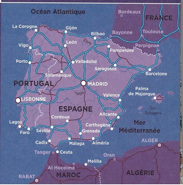 IGN - IGN ESPAGNE PORTUGAL 1 800 000