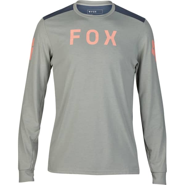 Maillot VTT FOX RANGER DR LS JERSEY AVIATION GREY VIN