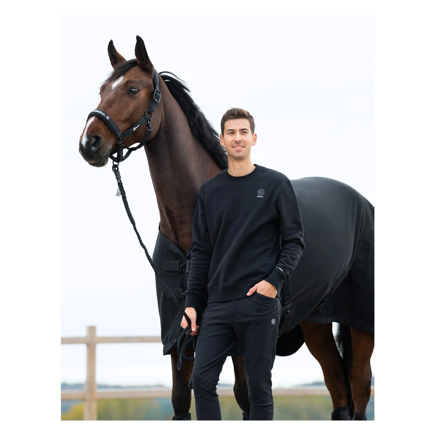 ESKADRON Dynamic Führstrick Regular Panikhaken  - black - Einheitsgröße