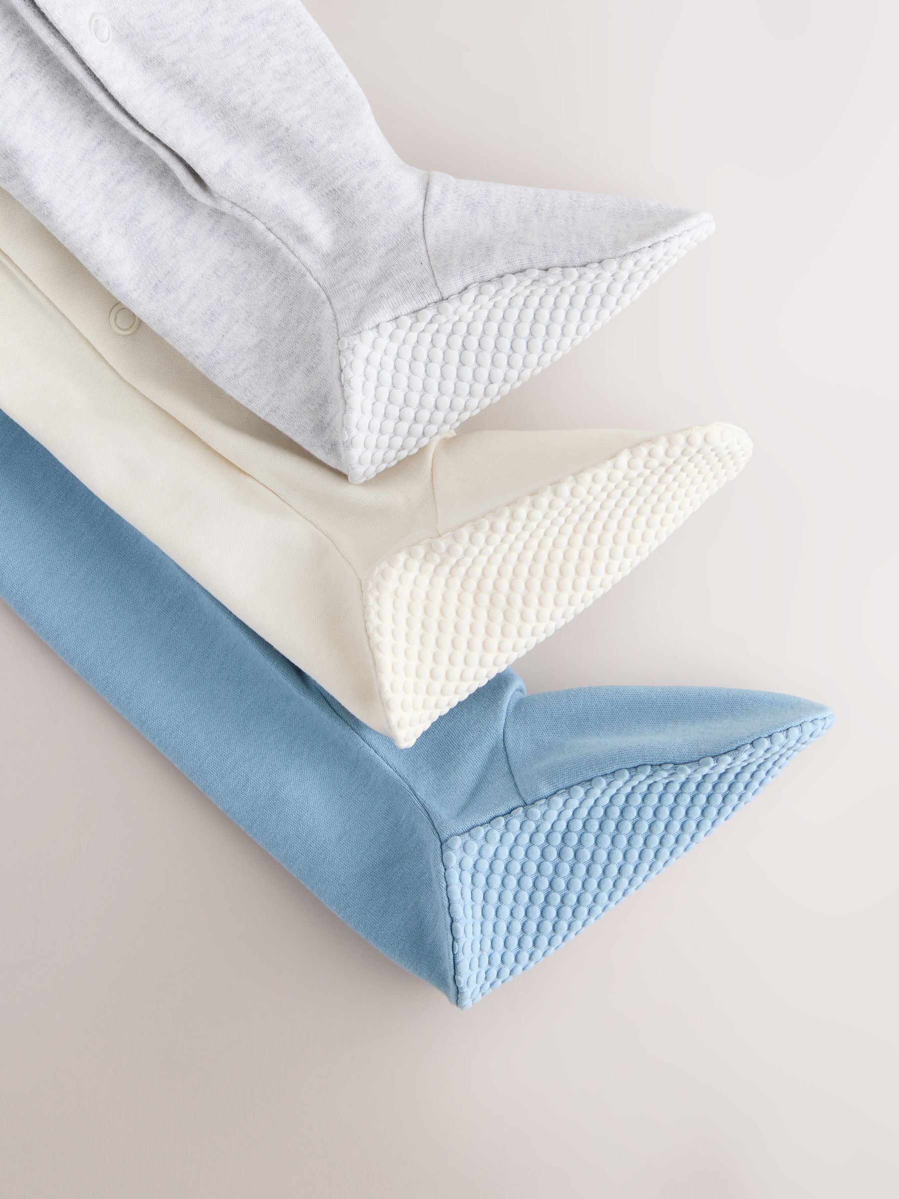 Meerkleurig collegesportstijl - Verpakking van 3 babypyjama's (0 mnd-3 jr)