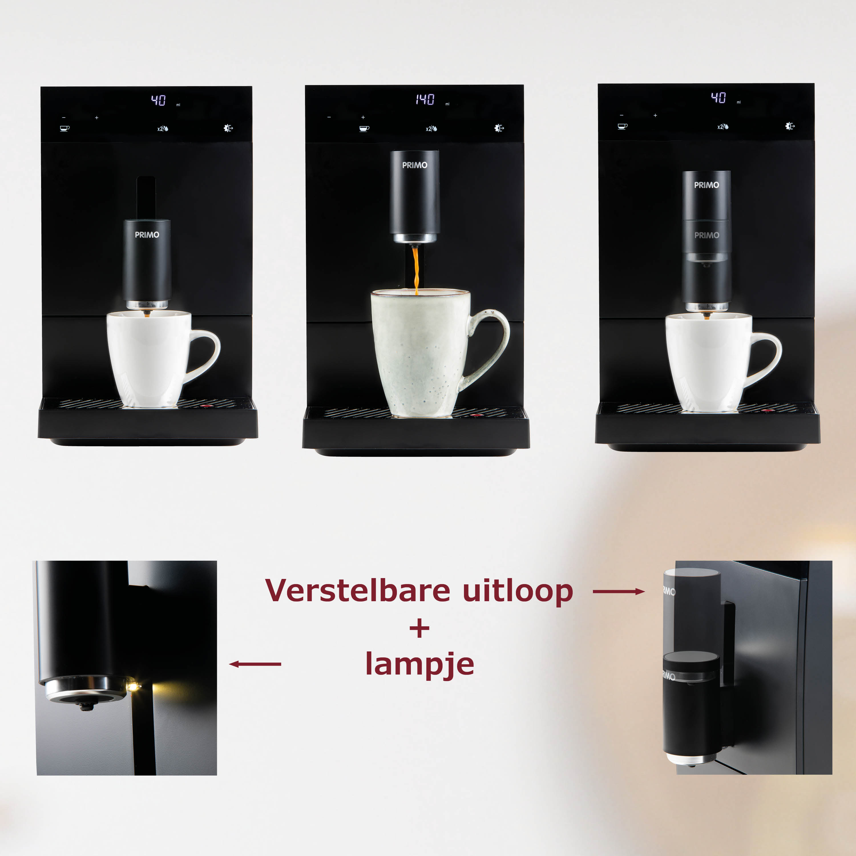 PRIMO PR600K volautomatische espressomachine