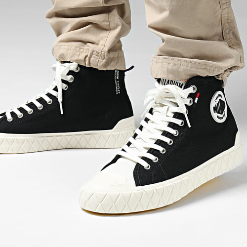Boots Palla Ace Canvas Mid 77015 Black
