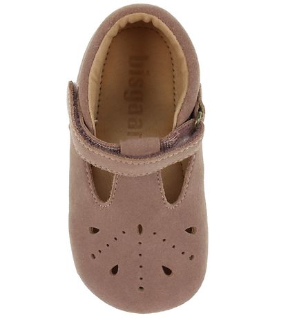 Bisgaard Ballerina Hjemmesko - Blåom - Rosa m. hulm?nster