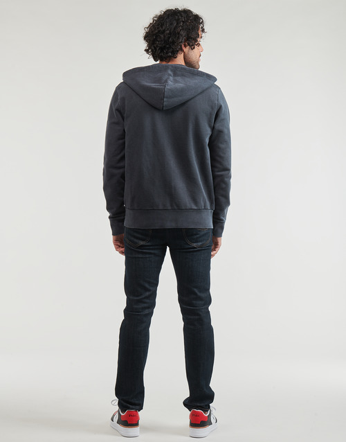 Polo Ralph Lauren - SWEATSHIRT ZIPPE EN MOLETON Negro / Lavado / Descolorido / Negro