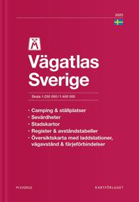 Sweden 2025 road atlas