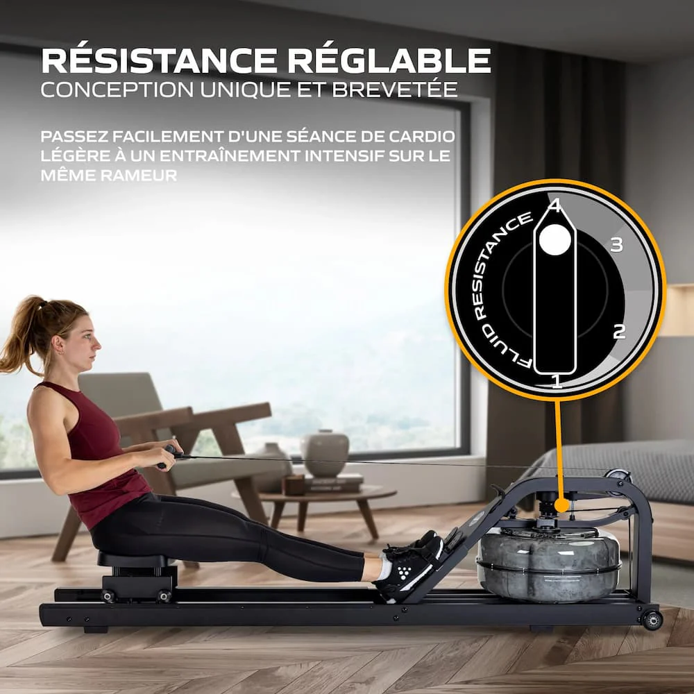 FLUID ROWER Neon Plus Noir