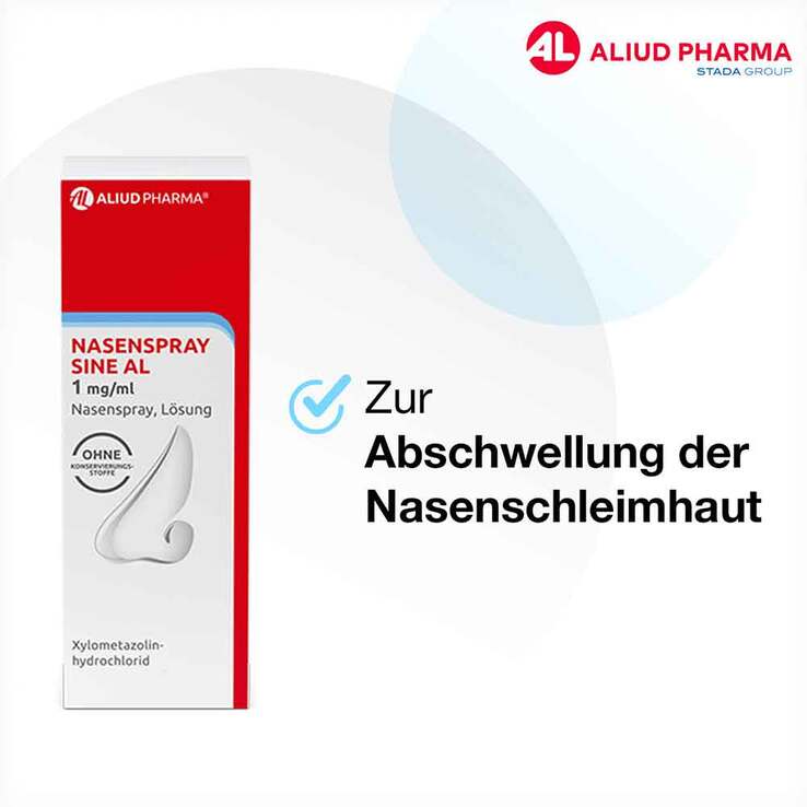 NASENSPRAY SINE AL 1 mg/ml, 15 ml