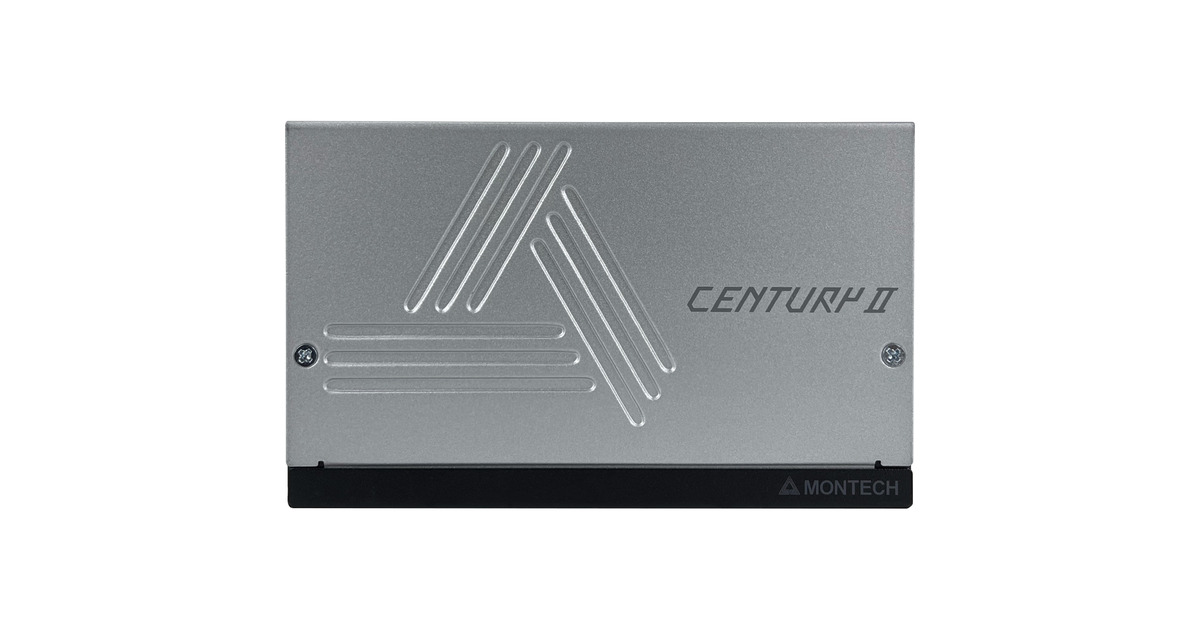 MontechCentury II modulaire 1200 watt voeding   (Zilver, 1x 12V-2x6, 6x PCIe)