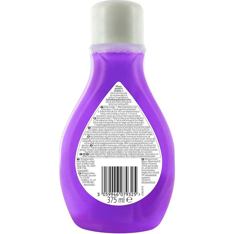 Désodorisant mèche active Air Wick Lavande et camomille - Flacon de 375 ml