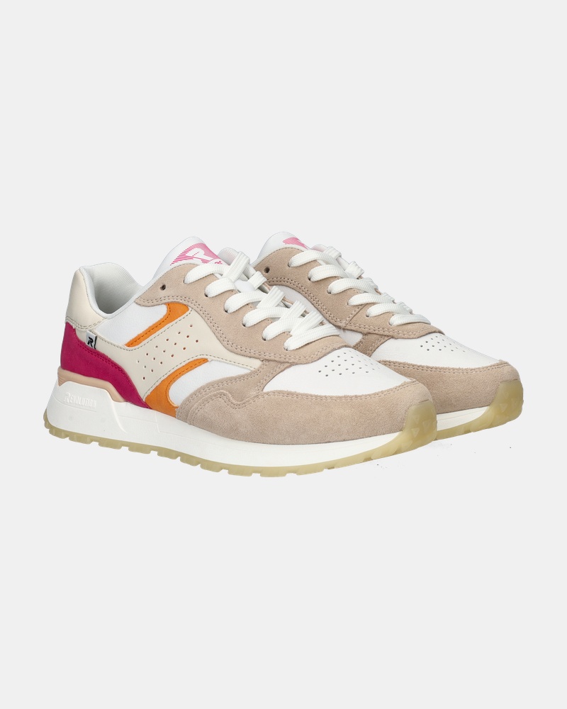 Rieker Evolution Lage sneakers  - wit