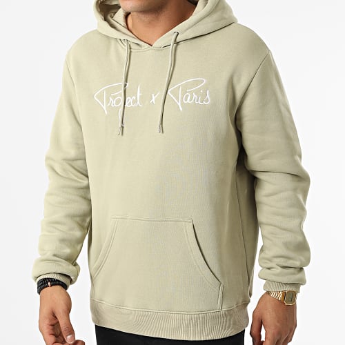 Sweat Capuche 1920010 Vert Kaki