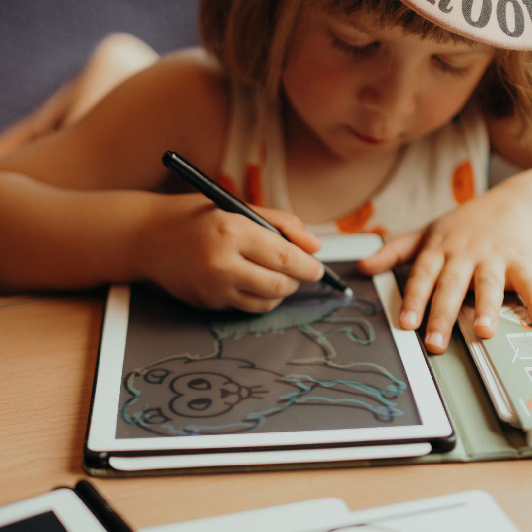 kidywolf extra tekenkaarten voor kidydraw mini - dieren - er was eens