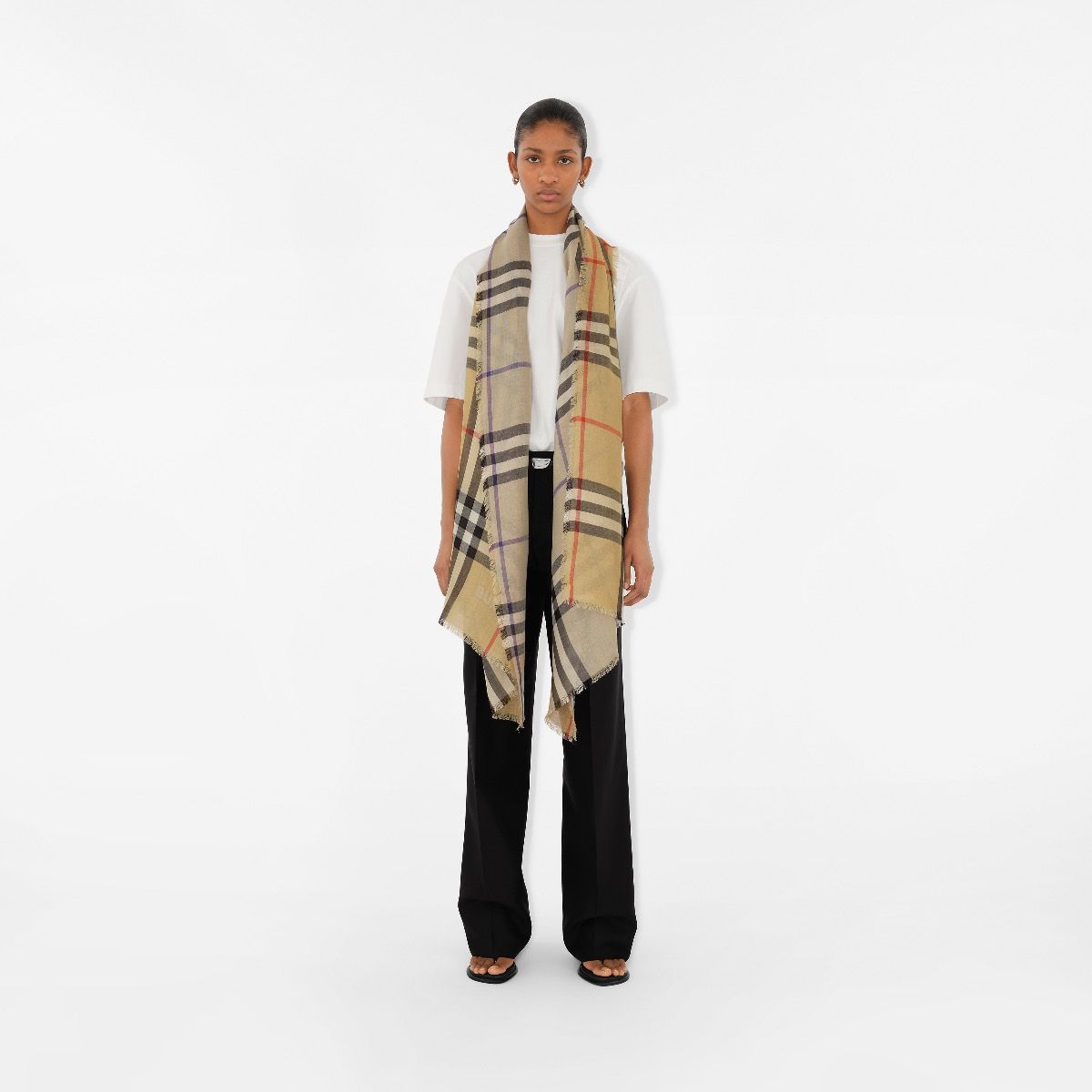 Burberry Scarf Checked