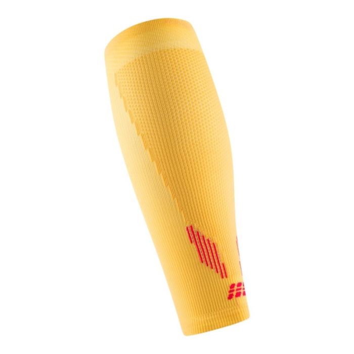 CEP Dame Læg- og armtubes Core Run Sleeves Calf 5.0 Gul