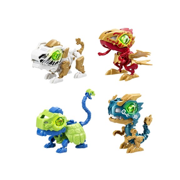 YCOO : 2 robots dino Biopod Guardians of the east