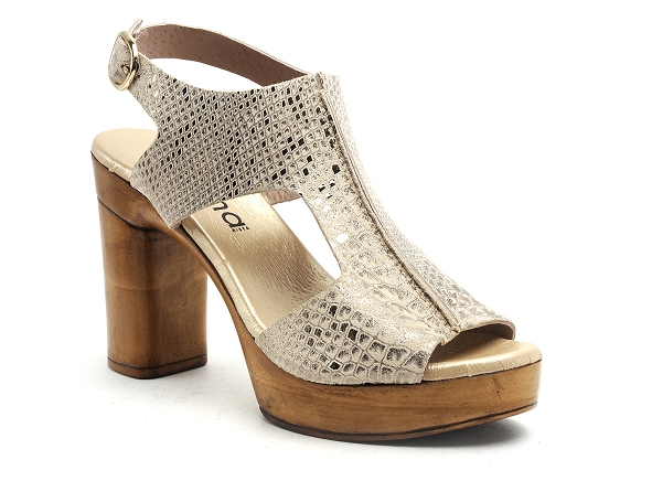 Myma nu pieds talons femme 6580my beige