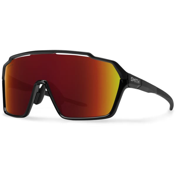 Lunette vélo SMITH SHIFT XL MAG BLACK CHROMAPOP RED MIRROR