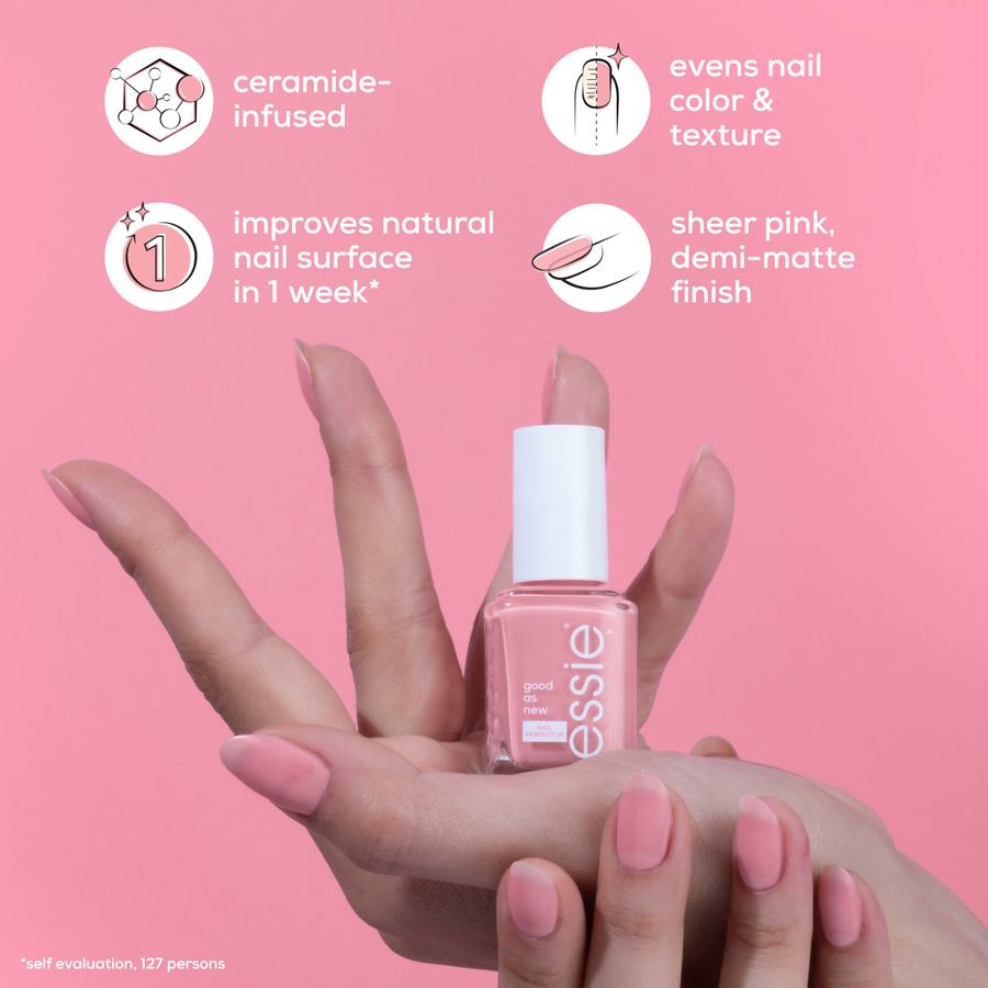 Essie Care Good As New Nail Perfector Nail Treatment Sheer Pink 13,5ml
