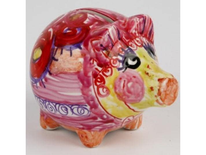Creativ Company Spardose 8,5 cm Schwein Sparschwein